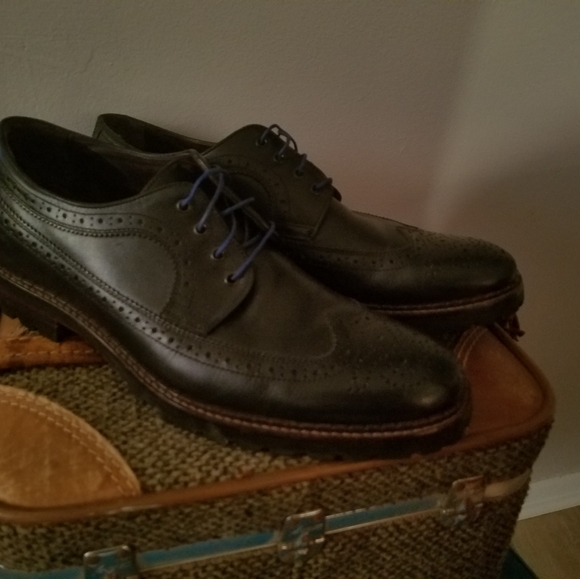 Mens JOHNSTON & MURPHY OXFORDS size 12M - Picture 6 of 6